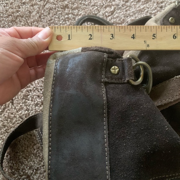 Free People Black and Brown boho Backpack - Picture 11 of 16